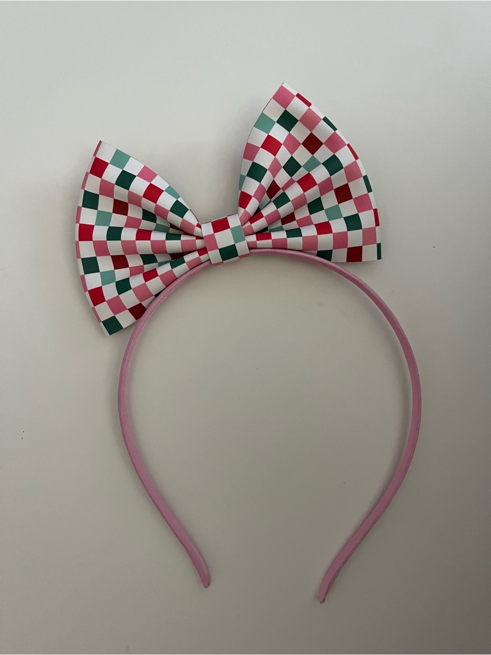 Mia Heartmade checker Headband NEW!